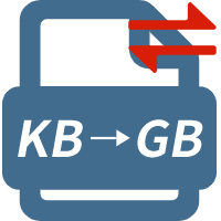 Convertisseur KB en GB
