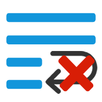 Convertir les sauts de ligne en espaces