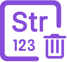 Supprimer des lettres aleatoires des mots