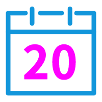 20 Semaines à Partir d'Aujourd'hui