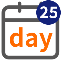 25 Jours à Partir d'Aujourd'hui