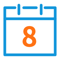 8 Semaines à Partir d'Aujourd'hui